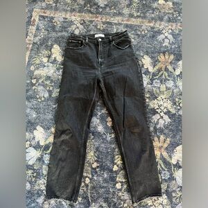 Abercrombie Ankle Straight Ultra High Rise (long)